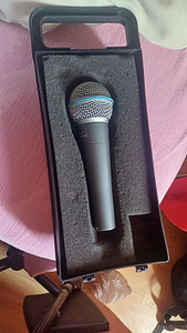 Kõlar, audiopult, mikrofon ja mikrofonialus (5 foto / 5)