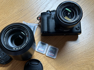 Fujifilm XT-3 kit + 55-200 objektiiv + kott + 2 128 sd (2 foto / 5)