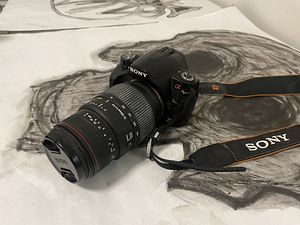 Sony DSLR-A230 + Sigma 70-300 Macro lens Aku laadija kadunud (2 foto / 6)