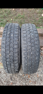 165/80/13 talverehvid 6-7mm 2tk (1 foto / 2)
