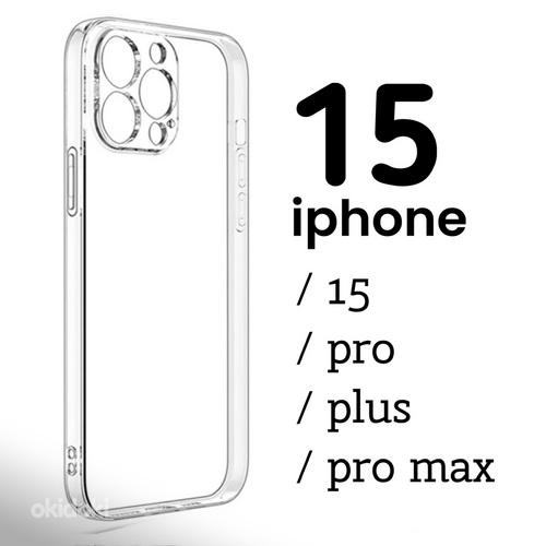 iPhone 15 14 13 Xr 12 Xs 11 X mini pro max ümbris (foto #1)