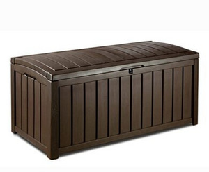 Keter коробка для вещей Glenwood Box, 390 л, коричневая (3 foto / 3)