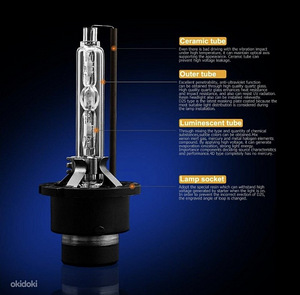 HID Xenon esilaternate asenduspirnid - D2S -12000K/10000K/8K (2 foto / 6)