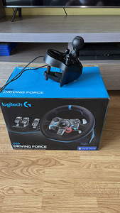 Logitech G29 + рычаг переключения передач (3 фото из 3)