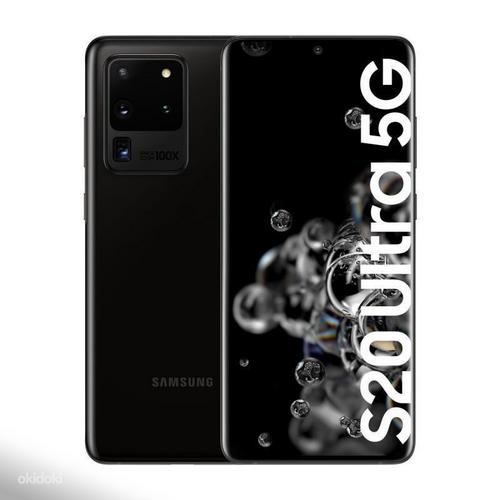 Samsung Galaxy S20 Ultra 5G 128Gb Черный в хорошем состоянии (фото #1)