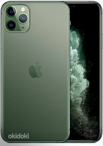 iPhone 11 Pro Max 256GB Green Heas seissukorras (foto #1)