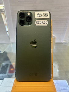 iPhone 11 Pro 64Gb Green в хорошем рабочем состоянии