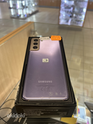 Samsung Galaxy S21 5G 128GB Violet väga heas seissukorras (foto #1)