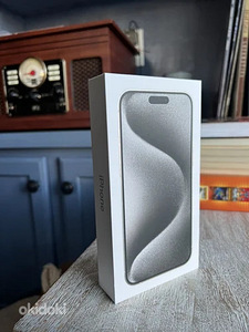 Uus iPhone 15 Pro 128Gb White (1 foto / 2)