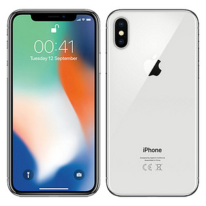 iPhone X 64GB Silver heas korras (1 foto / 1)