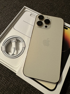 iPhone 14 Pro Max 128GB Gold väga heas seissukorras (1 foto / 2)