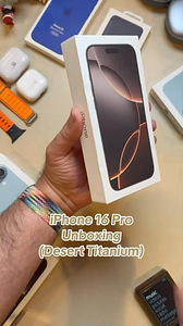 Uus iPhone 16 Pro Max 256Gb Desire Titaniumh (1 foto / 1)