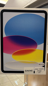 UUS Apple iPad 10Gen 256Gb WiFi+LTE, Blue (1 foto / 2)
