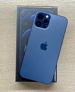 iPhone 12 Pro Max 128Gb Blue väga heas seissukorras (1 foto / 1)