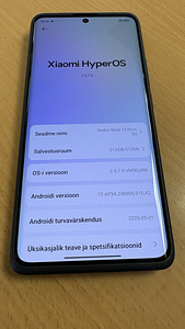 Xiaomi Redmi Note 13 Pro Plus 5G 512GB Väga heas seissukorra (2 foto / 3)
