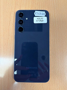 Samsung Galaxy A35 6/128Gb Black heas korras (1 foto / 1)