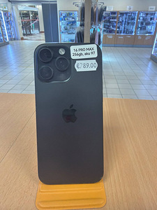 iPhone 16 Pro Max 256Gb Black heas korras (1 foto / 1)