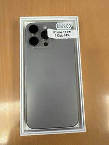 iPhone 16 Pro Max 512Gb natural titanium Uueväärne (1 foto / 1)
