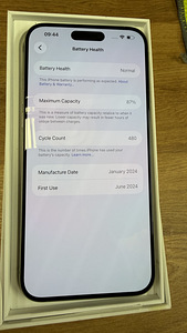 Apple iPhone 15 Pro Max 256Gb Natural Titanium v heas korras (3 foto / 4)