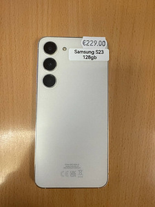 Samsung Galaxy S23 128Gb White heas seissukorras (1 foto / 1)