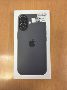 Apple iPhone 17 256Gb Black Uus (1 foto / 1)