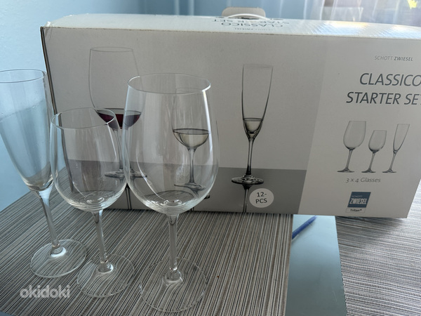 Набор бокалов для вина и шампанского (фото #1)