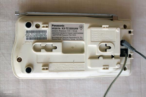 Беспроводной телефон Panasonic KX-TC1205UAW (фото #3)