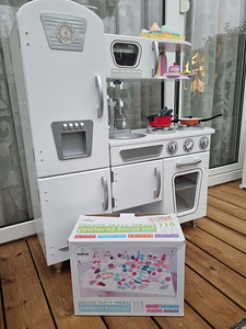 KidKraft mänguköök valge retro koos lisadega (4 foto / 7)