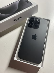 iPhone 15 Pro 128GB Black Titanium (1 foto / 3)