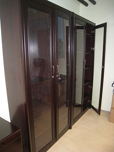Kirjutuslaud (tume kirss) 150x75 (9 foto / 9)