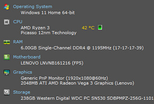Lenovo IdeaPad | Ryzen 3 3250U (5 foto / 5)