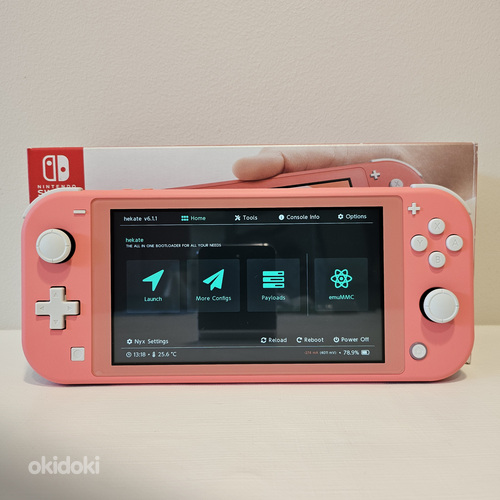Nintendo Switch Lite CFW + 35 игр + 512 ГБ SD (фото #3)
