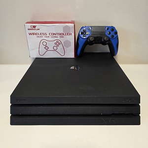 PS4 Pro 1TB 11.02 + 20 mängu + 2 pulti (1 foto / 1)