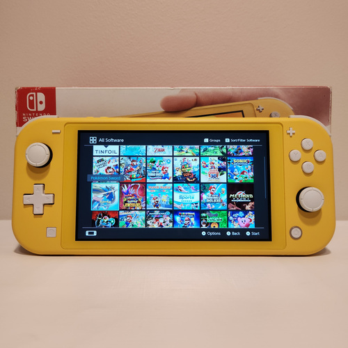 Nintendo Switch Lite CFW + 35 mängu + 256GB SD