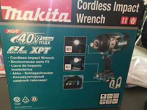 Löökvõti Makita 40 V (3 foto / 4)