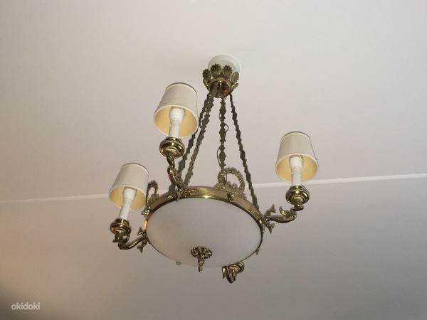 Старинный потолочный светильник (фото #1)