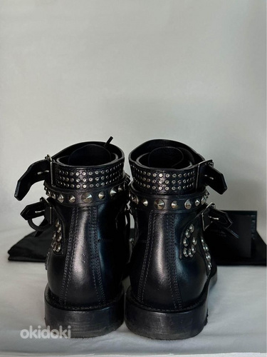 Байкерские ботинки Saint Laurent YSL Ranger, размер 37 (фото #4)
