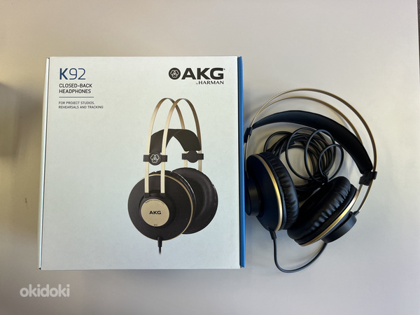 Наушники AKG K-92 Black / Gold