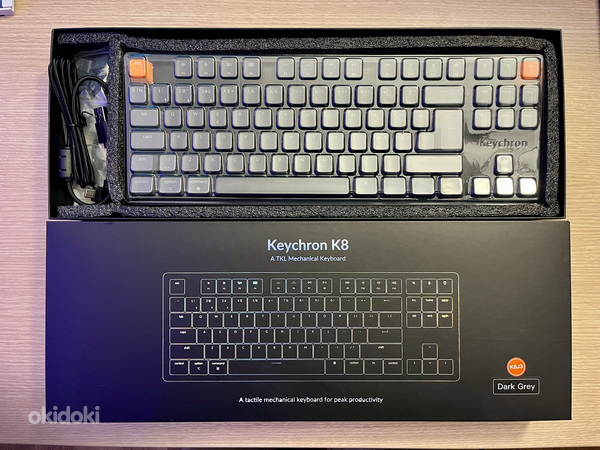 Keychron K8 klaviatuur