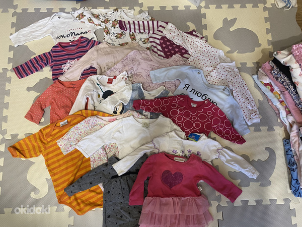 Продам три пакета детской одежду 62-68р (фото #3)