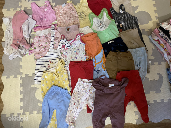 Продам три пакета детской одежду 62-68р (фото #7)