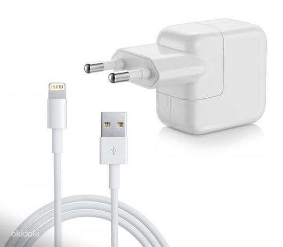 0W USB adapter + USB Lightning Apple iPhone uus, originaal (foto #1)