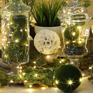 Garland led string 100 LED 10m patareiga (6 foto / 10)