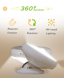Uus LED-lamp akul, laetav, anduriga (5 foto / 10)