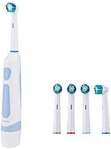 Nevadent Electric toothbrush with 4 brush новая в упаковке (2 фото из 3)