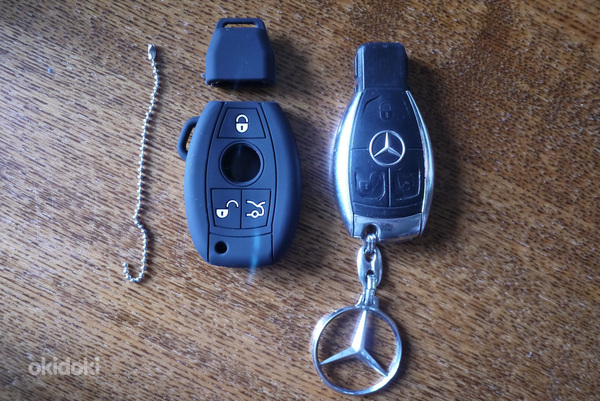 Новый силиконовый чехол на ключ Mercedes-Benz (фото #1)