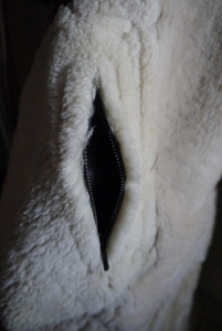 Meeste "piloot" lambanahkne jope XL / XXL (5 foto / 7)