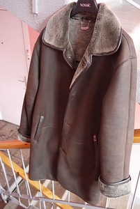 Meeste lambanahkne mantel XL / XXL (6 foto / 7)