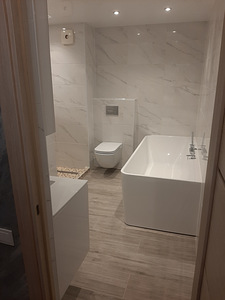 Vannitubade remont "võtmed kätte" (5 foto / 10)