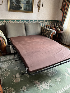 Elutoa pehme mööbli komplekt. Lahtikäiv diivan+tugitool (7 foto / 9)